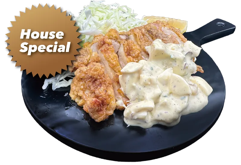 Nanban-1 crispy fried chicken with tartar sauce