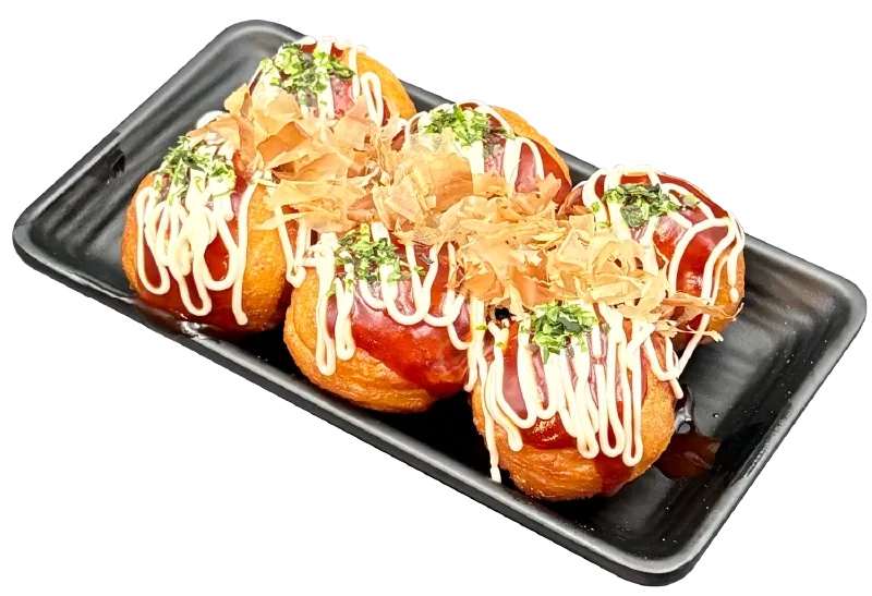 Takoyaki Japanese octopus balls